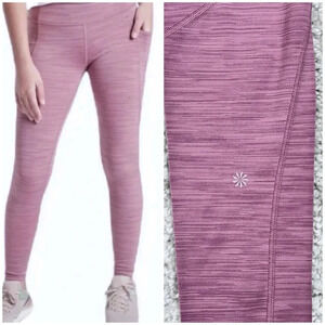 Athleta G!rl Pink Leggings Running Loungewear Comfy Sports Dance Girls XL 14